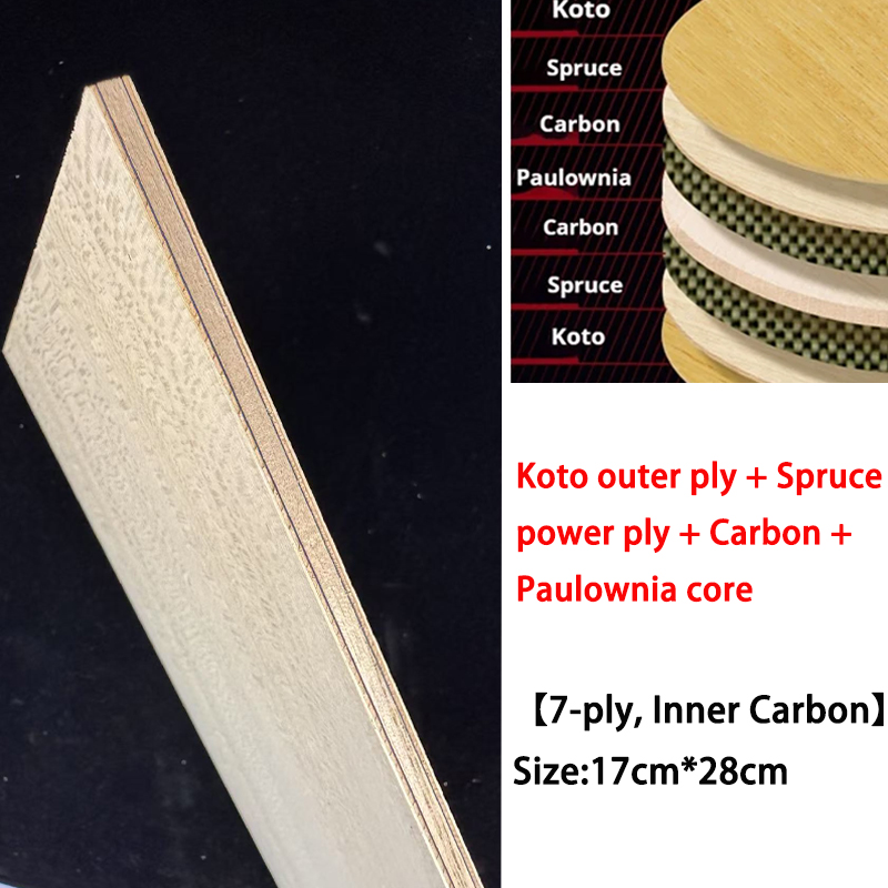 Table Tennis Equipment - Koto diy lâmina de tênis de