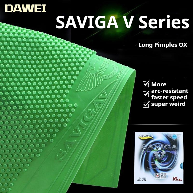 Table Tennis Rubber Review - Borracha de Tênis de Mesa DAWEI