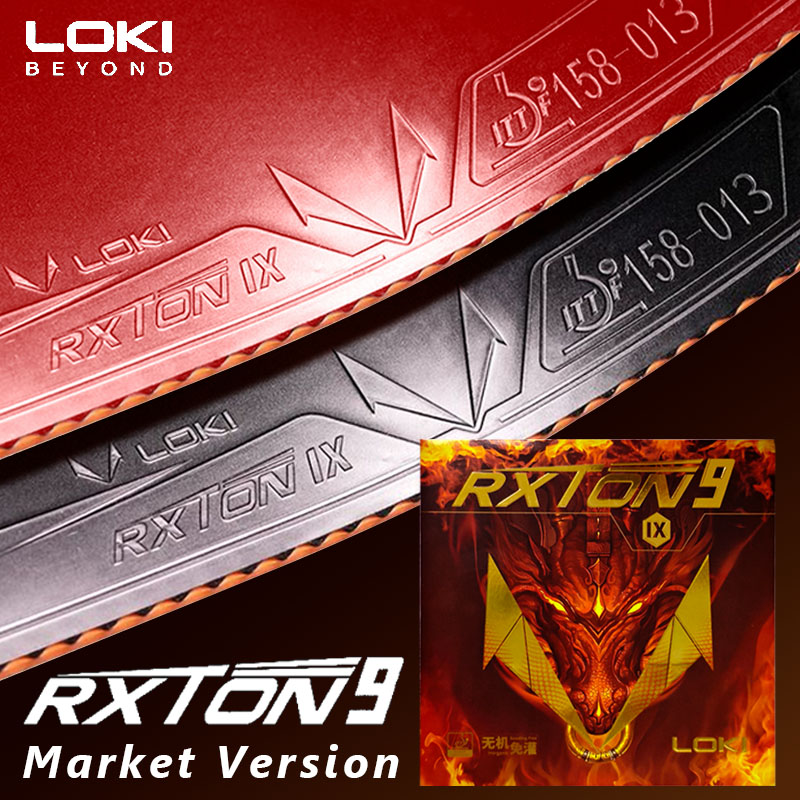 Table Tennis Market - LOKI RXTON 9 Borracha de Tênis