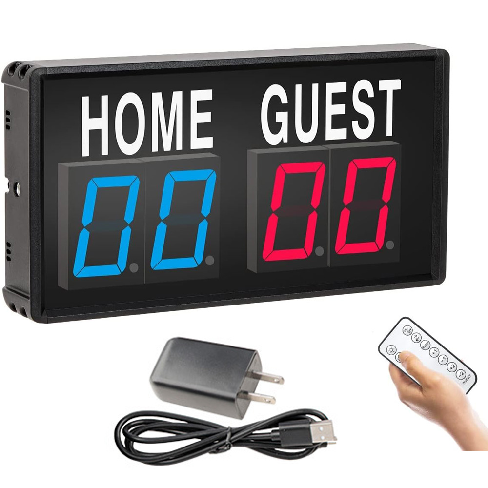 Table Tennis Scoreboard - Placar Digital Portátil de 4 Dígitos