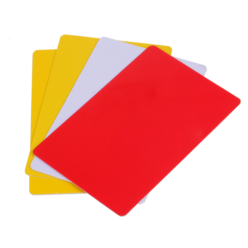 Table Tennis Yellow Card - DHS Standard arbitre Card Set, Jogos