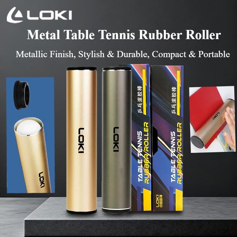 Table Tennis Equipment - Container de Borracha para Tênis de