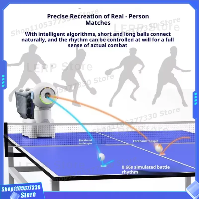 Robô de Tênis de Mesa Intelige - Table Tennis App avaliação e preço