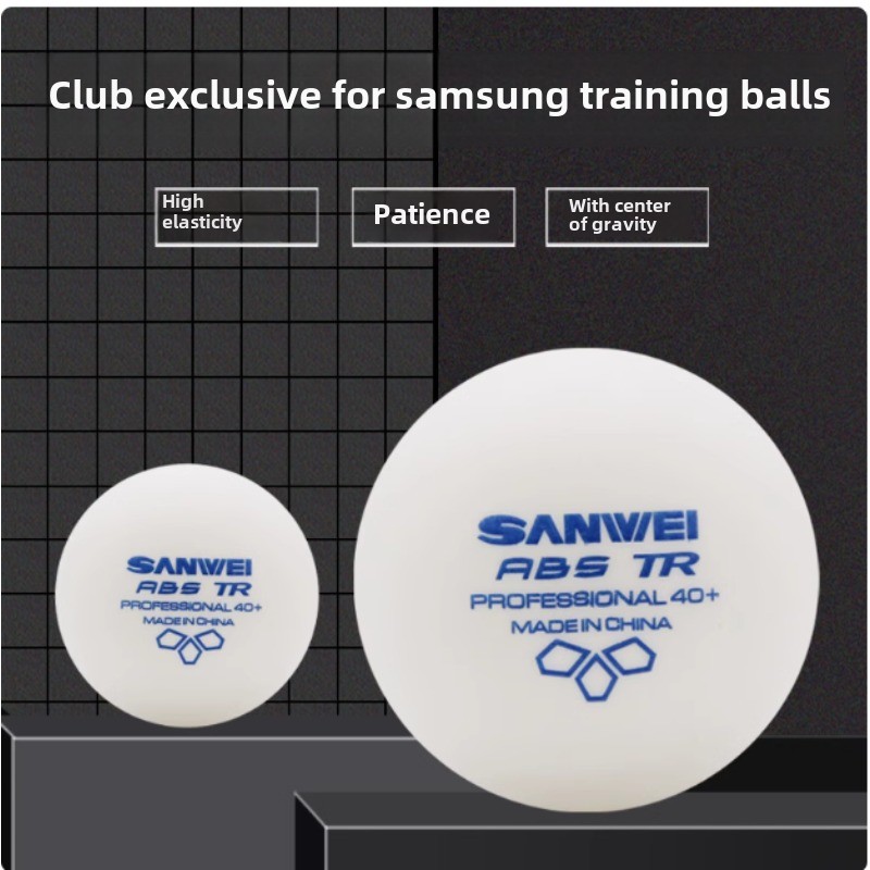 50 100 pçs sanwei novos materi - Table Tennis Vr avaliação e preço