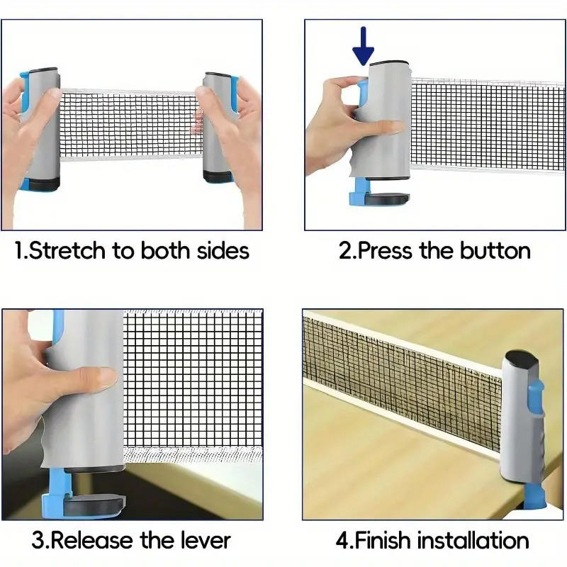 Rede de Tênis de Mesa Retrátil - Table Tennis Equipment avaliação e preço