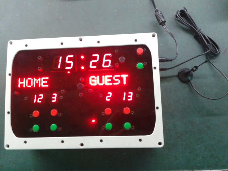 Remoto sem fio eletrônico digi - Table Tennis Scoreboard avaliação e preço