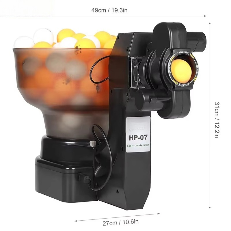 Robô de pingue-pongue com múlt - Table Tennis Machine avaliação e preço