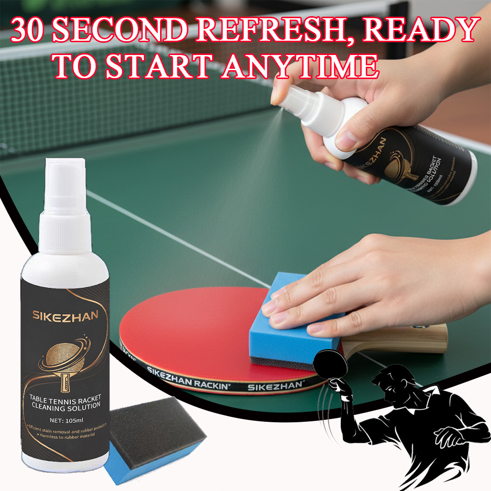 Spray de limpeza de raquete de - Table Tennis Rubber Review avaliação e preço