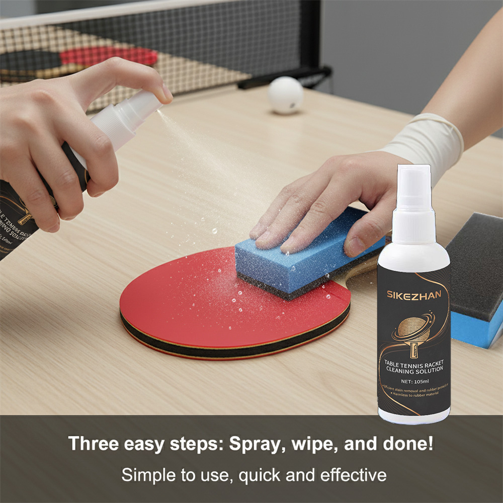 Spray de limpeza de raquete de - Table Tennis Rubber Review avaliação e preço