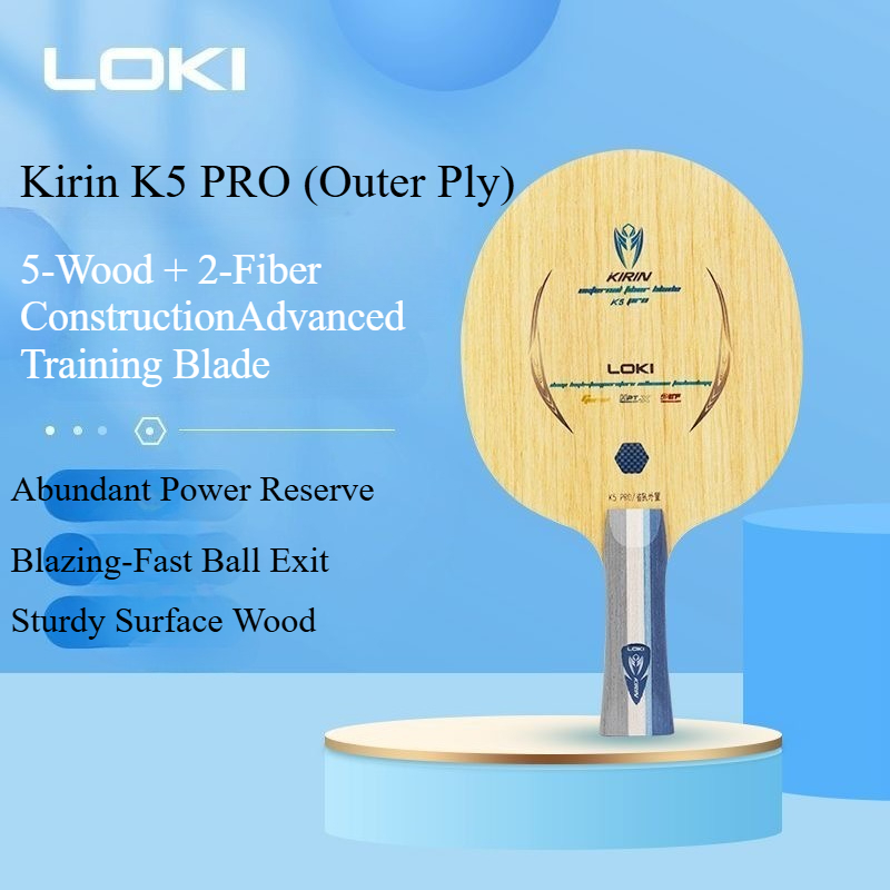 Loki kirin k5 pro lâmina de tê - Table Tennis Training avaliação e preço