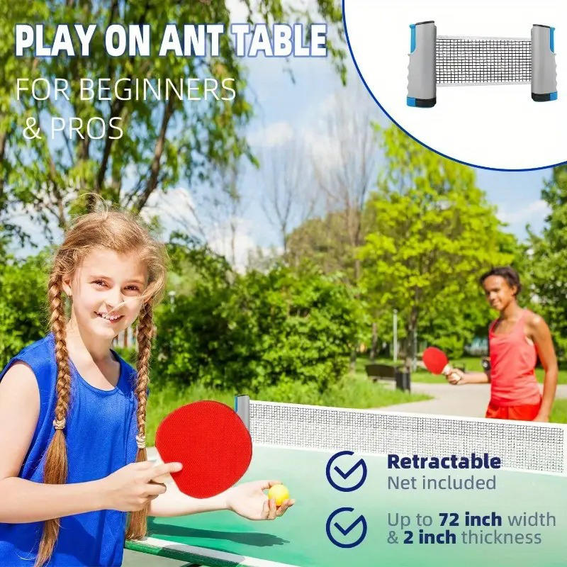 2026 Novo Suporte Retrátil par - Table Tennis Equipment avaliação e preço