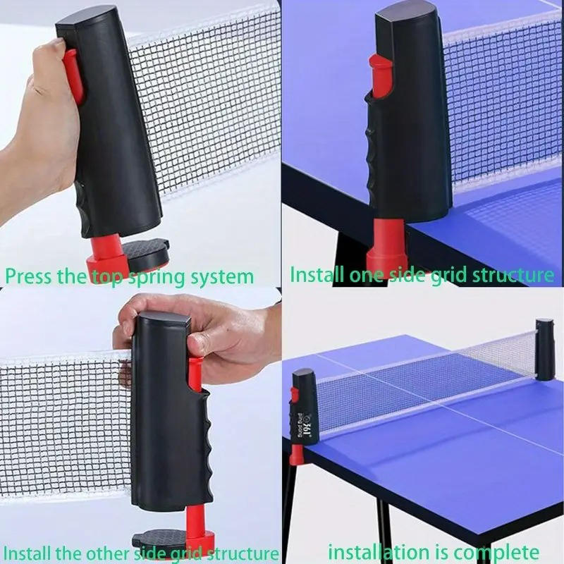 2026 Novo Suporte Retrátil par - Table Tennis Equipment avaliação e preço