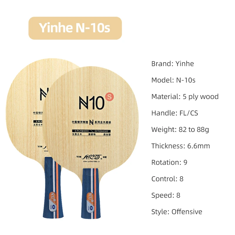 Raquete de Tênis de Mesa YINHE - Table Tennis Training avaliação e preço