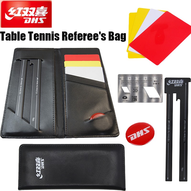 Dhs tênis de mesa competição á - Table Tennis Yellow Card avaliação e preço