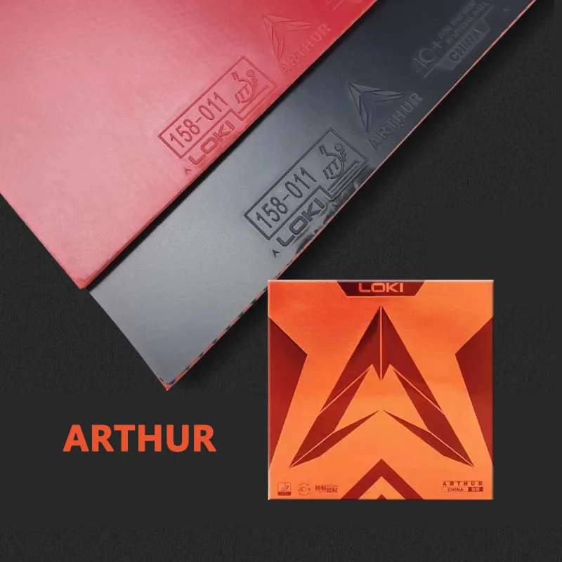 LOKI ARTHUR-Borracha pegajosa  - Table Tennis Rubber Review avaliação e preço
