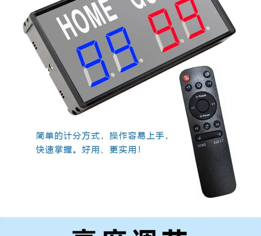 Placar eletrônico LED de 4 díg - Table Tennis Scoreboard avaliação e preço