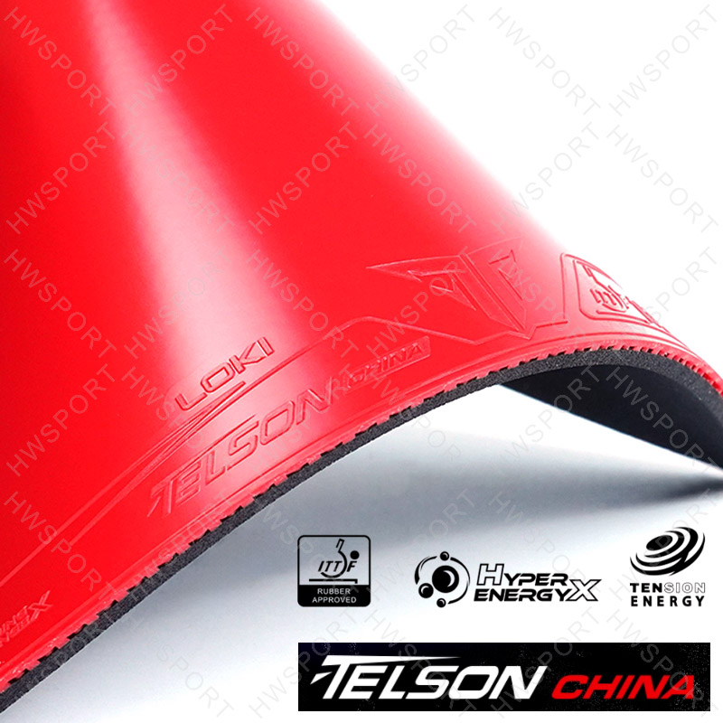 LOKI TELSON Série Tensor de Bo - Table Tennis Rubber Review avaliação e preço