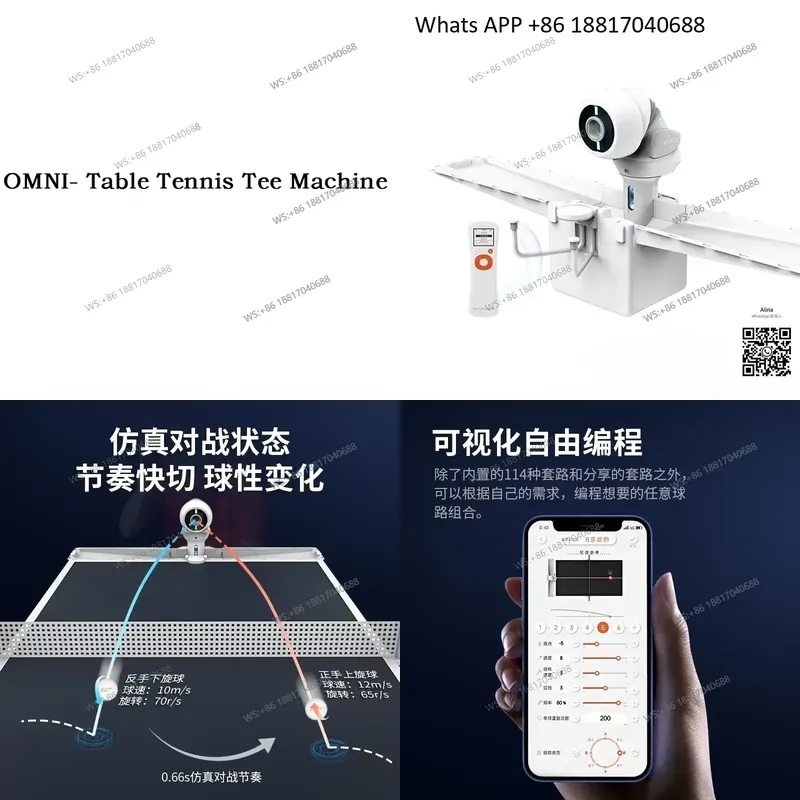 1PC para Máquina de Treinament - Table Tennis App avaliação e preço