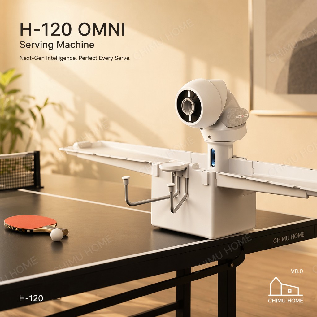 【CHIMU HOME】Máquina de Tênis d - Table Tennis Machine avaliação e preço