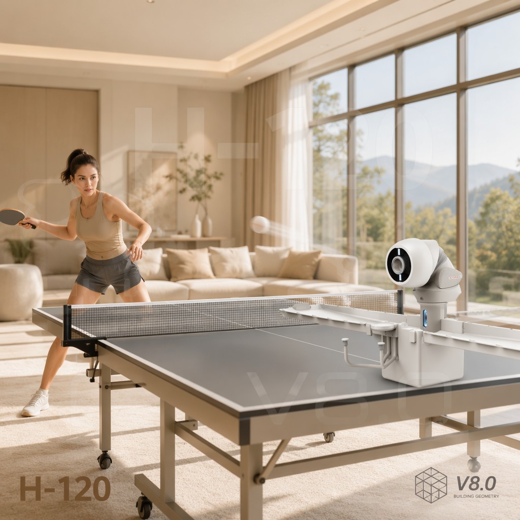 【CHIMU HOME】Máquina de Tênis d - Table Tennis Machine avaliação e preço