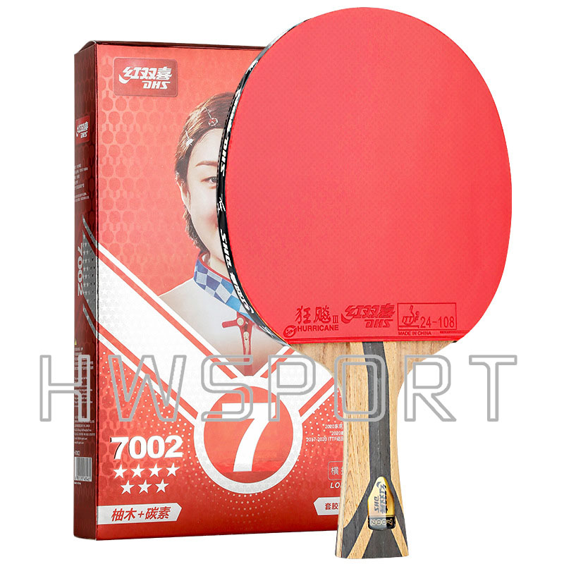 Original dhs 7 estrelas raquet - Table Tennis Joola avaliação e preço